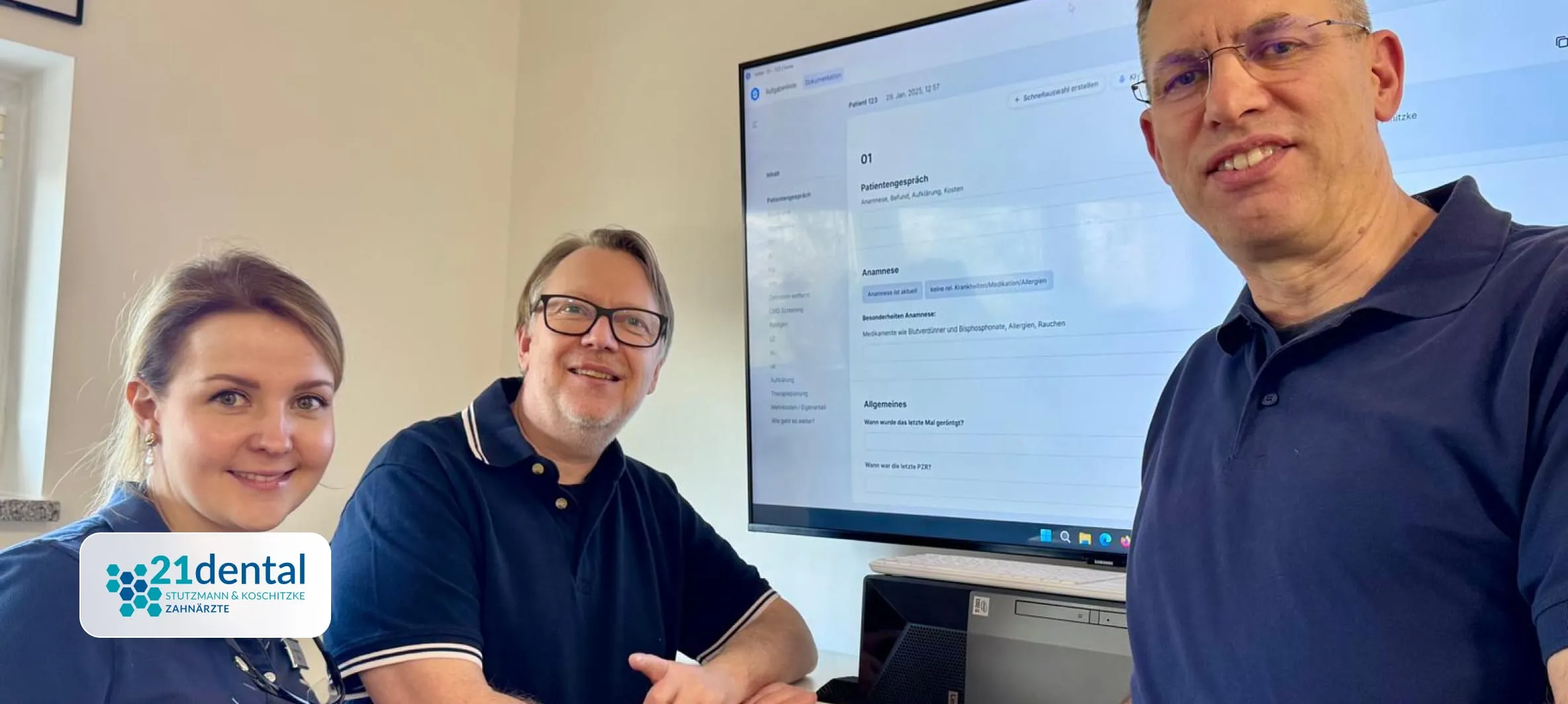 Dr. Reiner Koschitzke - Praxis 21dental setzt Standards mit Sonia KI-Assistenz